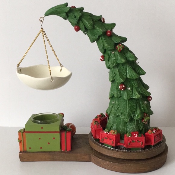 Yankee Candle Co. Music Tree Train Candle Holder. NEW - Picture 12 of 16